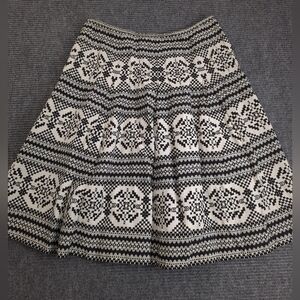 Nine West Silk Linen Blend A-line Size 10, Boho, Cottagecore, Dark Academia